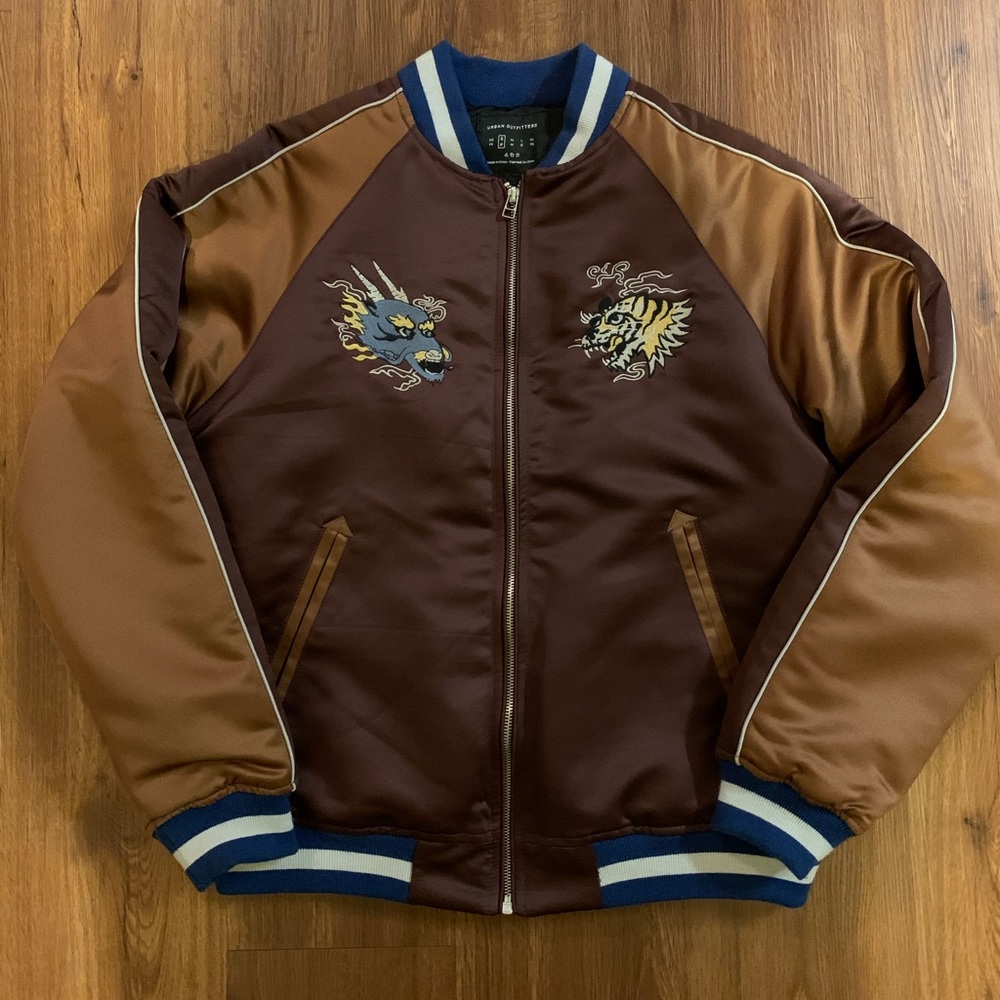 Embroidered Bomber Jacket
